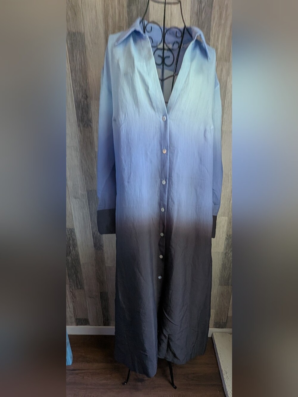 Vince Buttondown Midi Shirt Dress NWT MRSP 525.00